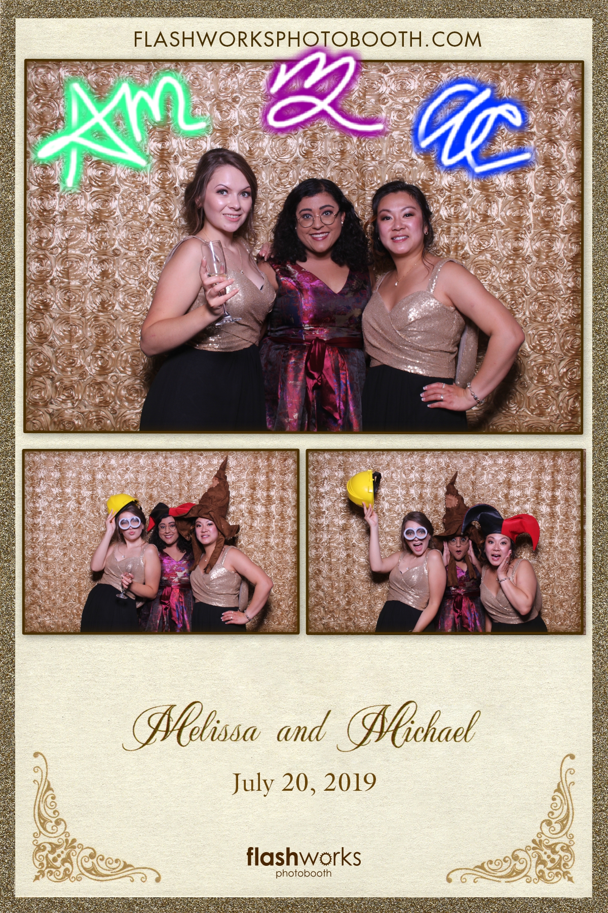 Michael and Melissa's Wedding | View more photos from the event at gallery.flashworksphotobooth.com/u/FlashworksPhotoboothInc/Michael-and-Melissas-Wedding